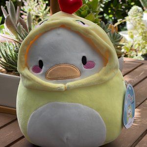 COPY - BNWT Noodles the Duck 8" Squishmallow Claire's